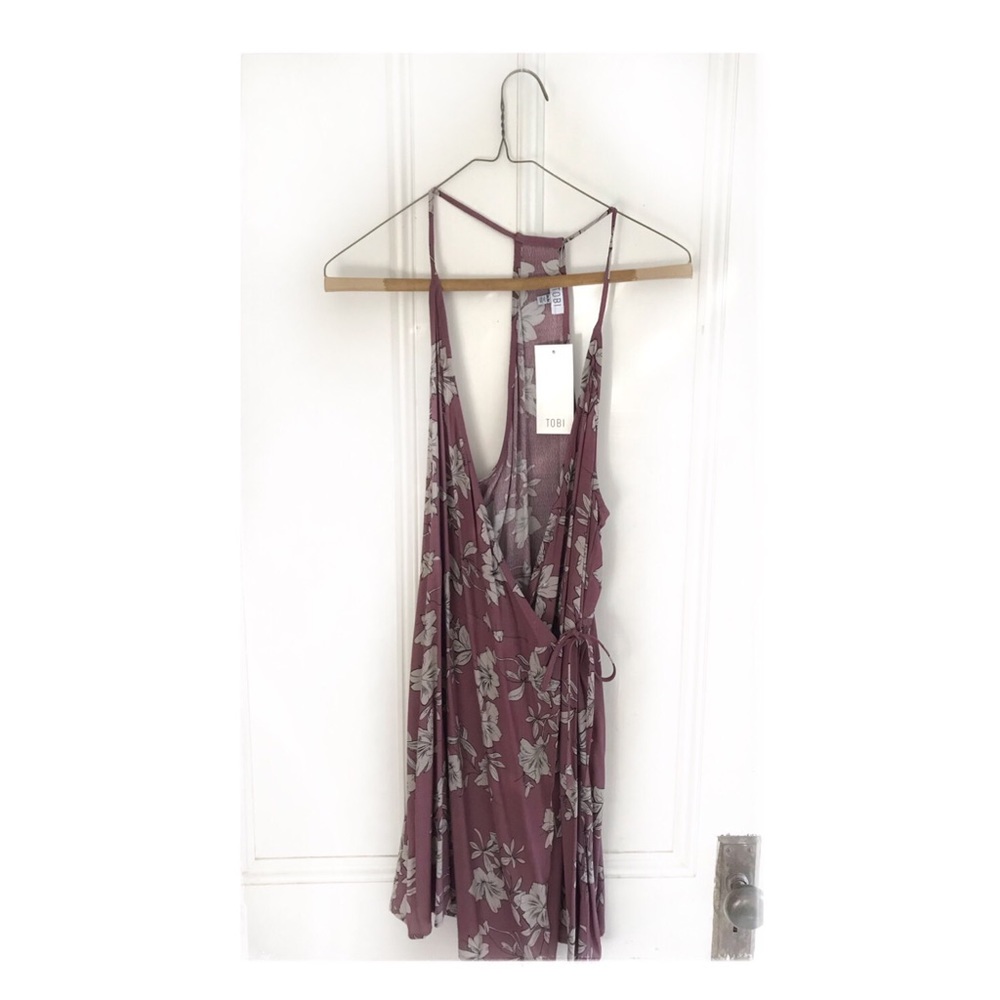 Summery Wrap Floral Dress